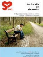 Forside brochure: Værd at vide om depression, 2017
